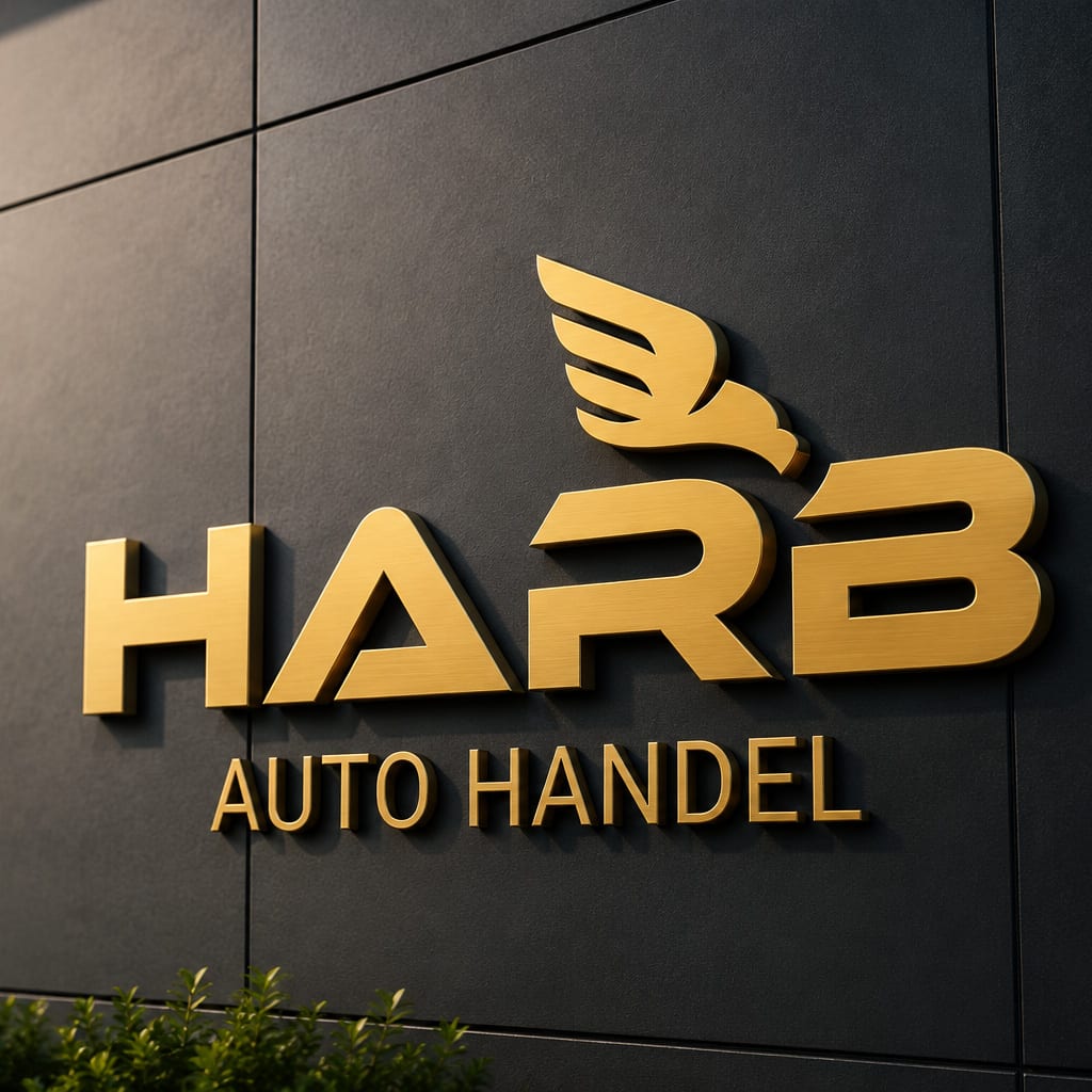 Harb Auto Handel, Branding, Autohandel, visuelle Identität