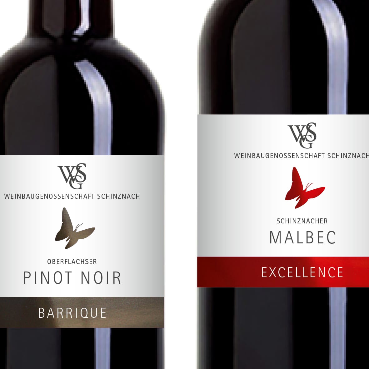 WGS Schinznach, Weinetiketten, Premium Design, Branding