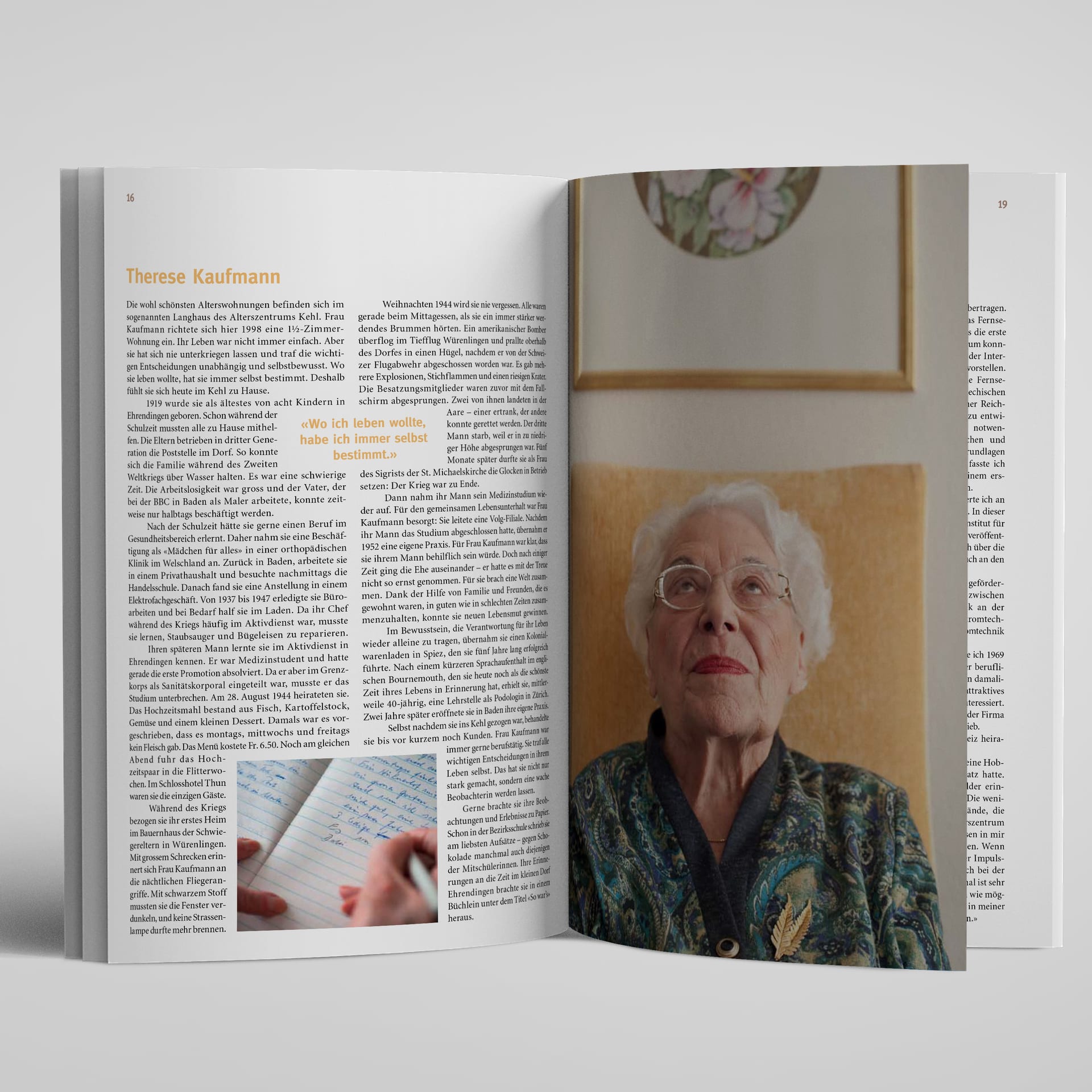 Alterszentrum Heimburg, Magazin, Geschäftsbericht, Editorial Design