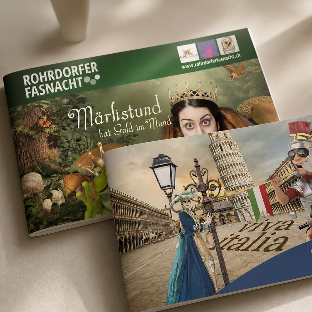 Rohrdorfer Fasnacht, Publikation, Layout, Editorial Design